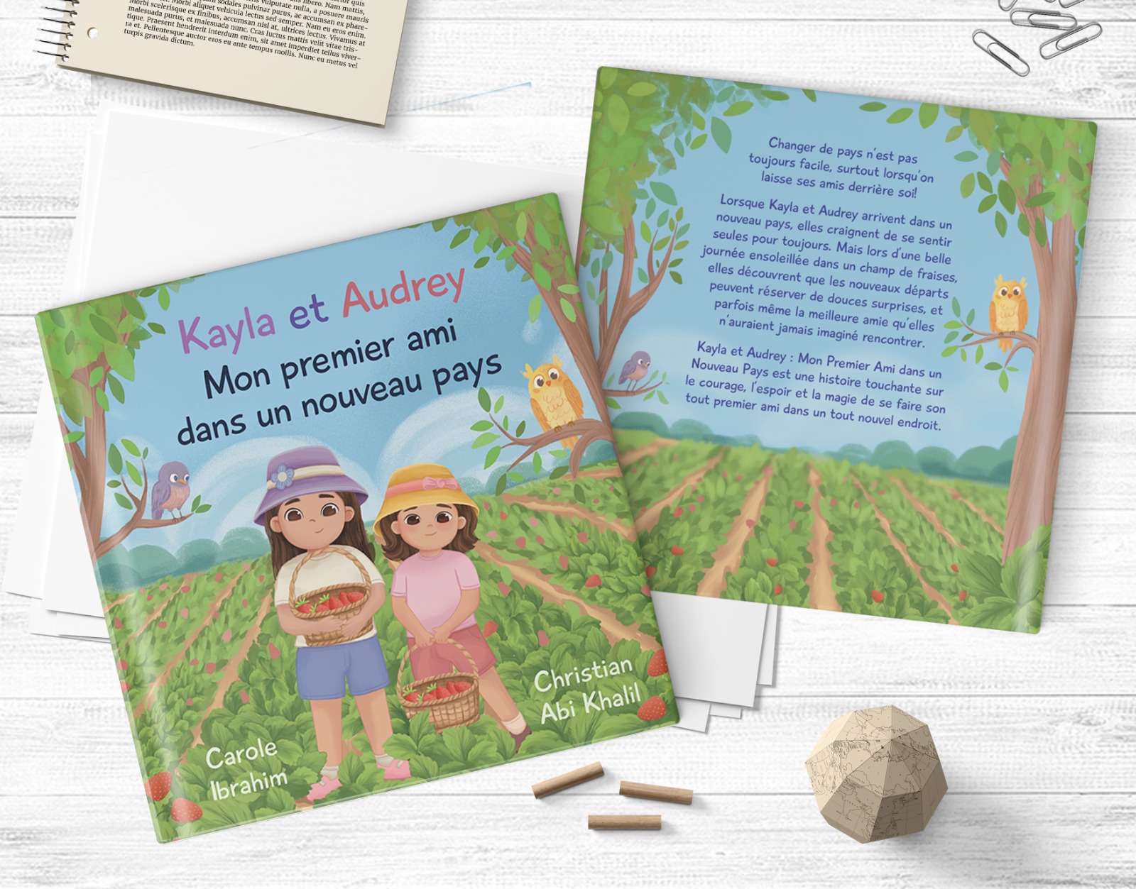 French edition Mon premier ami dans un nouveau pays